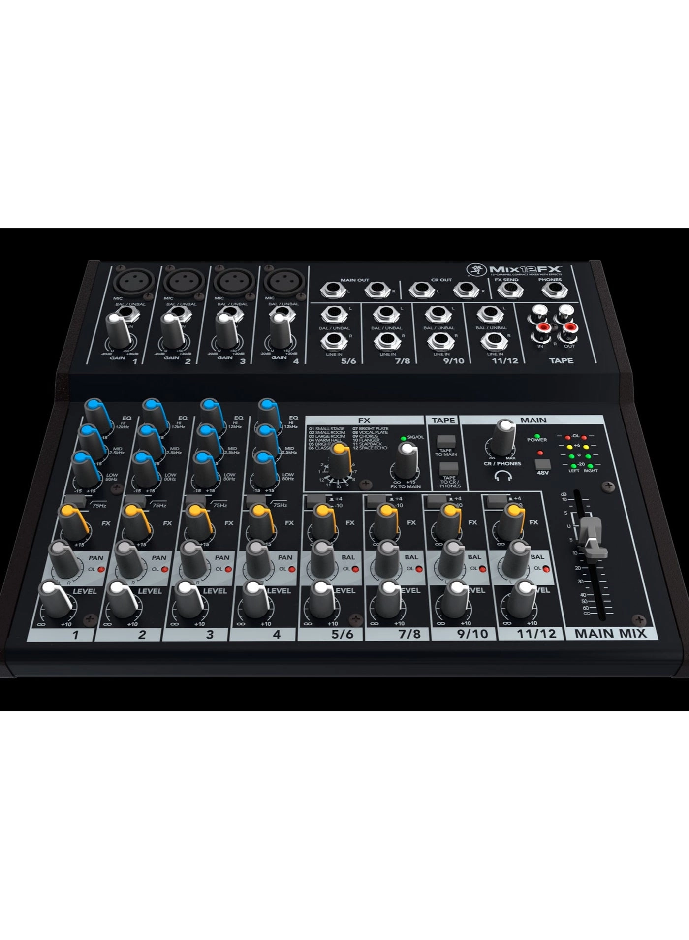 Mix12FX - 12-channel