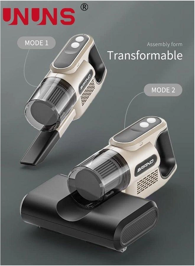 Bed UV Vacuum Cleaner - 12KPa Black