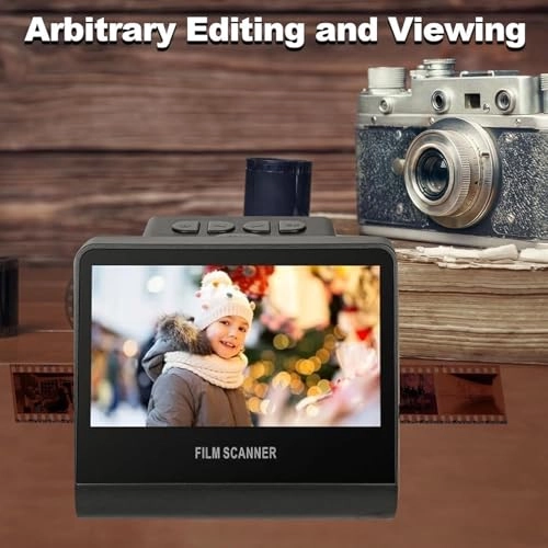 Film and Slide Scanner - 1 x USB C 1 x micro High Definition Multimedia Interface