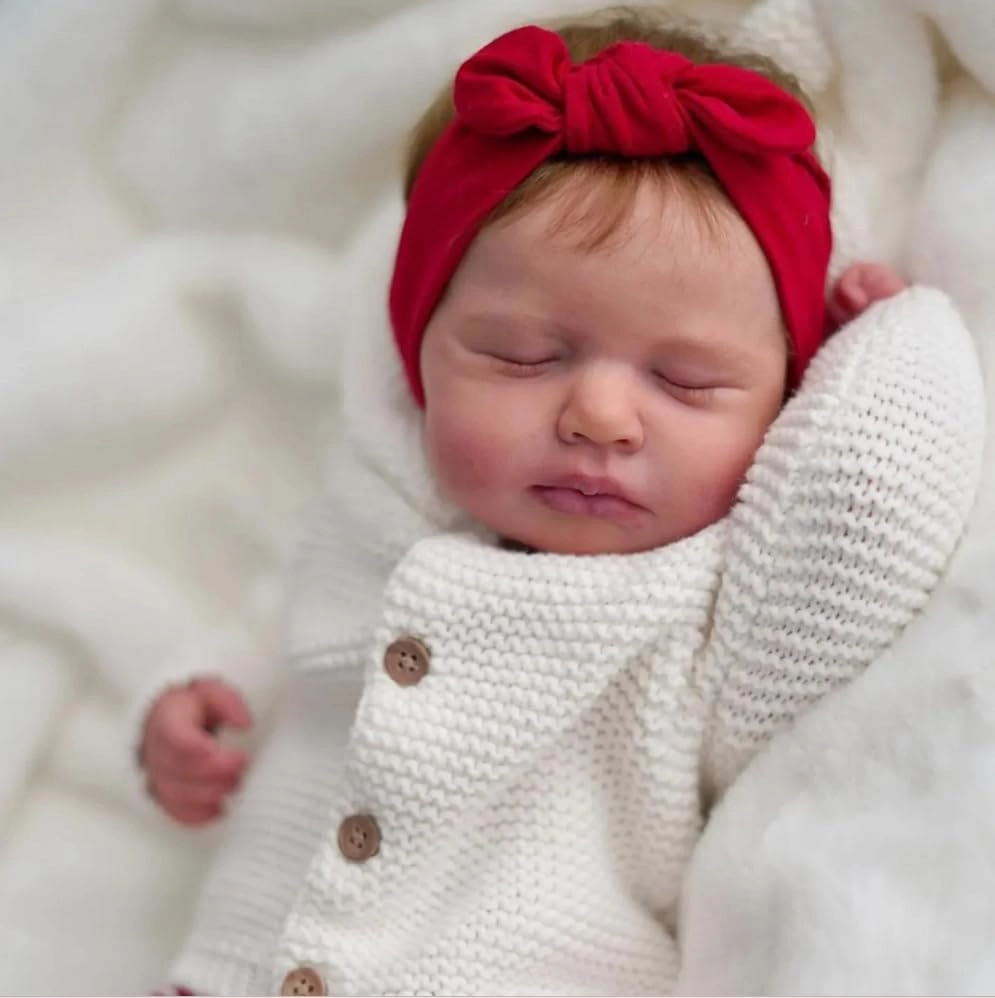 LOULOU Reborn Baby Doll - 20 Inch Vinyl Girl Ages 3+