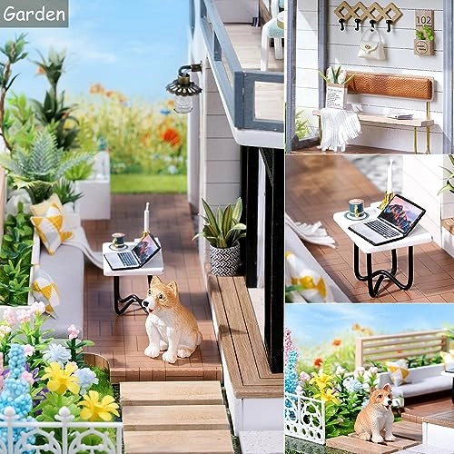 DIY Miniature Dollhouse Kit - Warm Moment 1:24