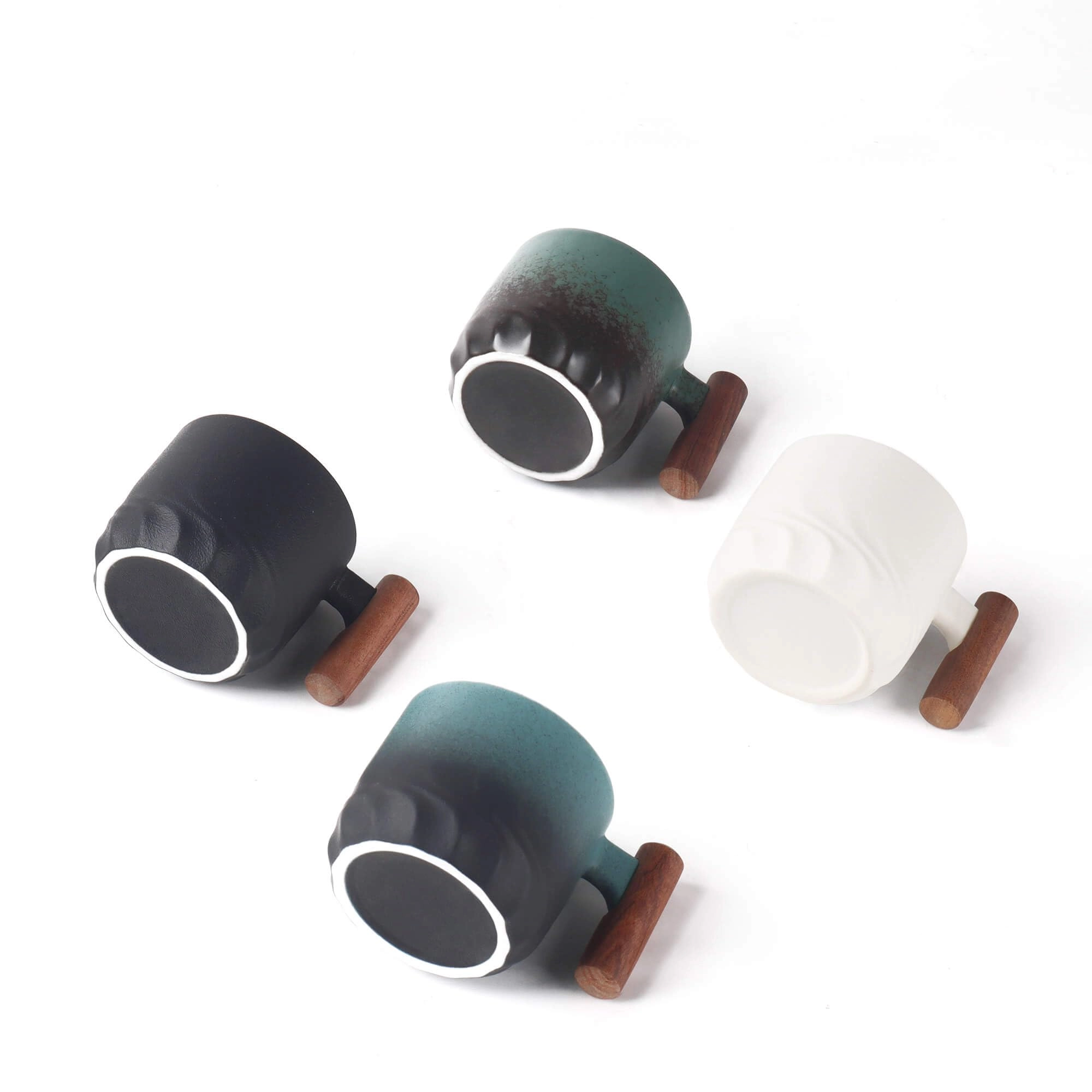 Espresso Cup - 2 pcs Wooden Handle