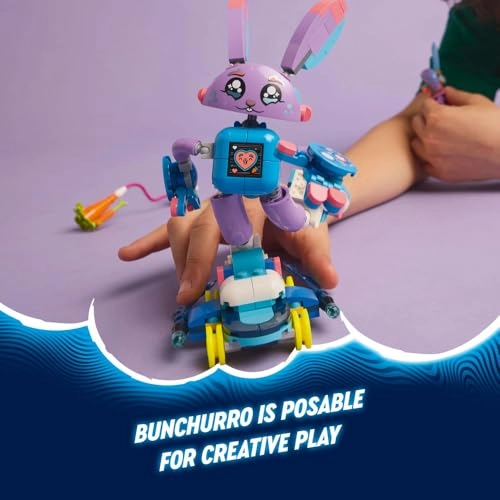 DREAMZzz Izzie and Bunchurro the Gaming Bunny Figure (71490)