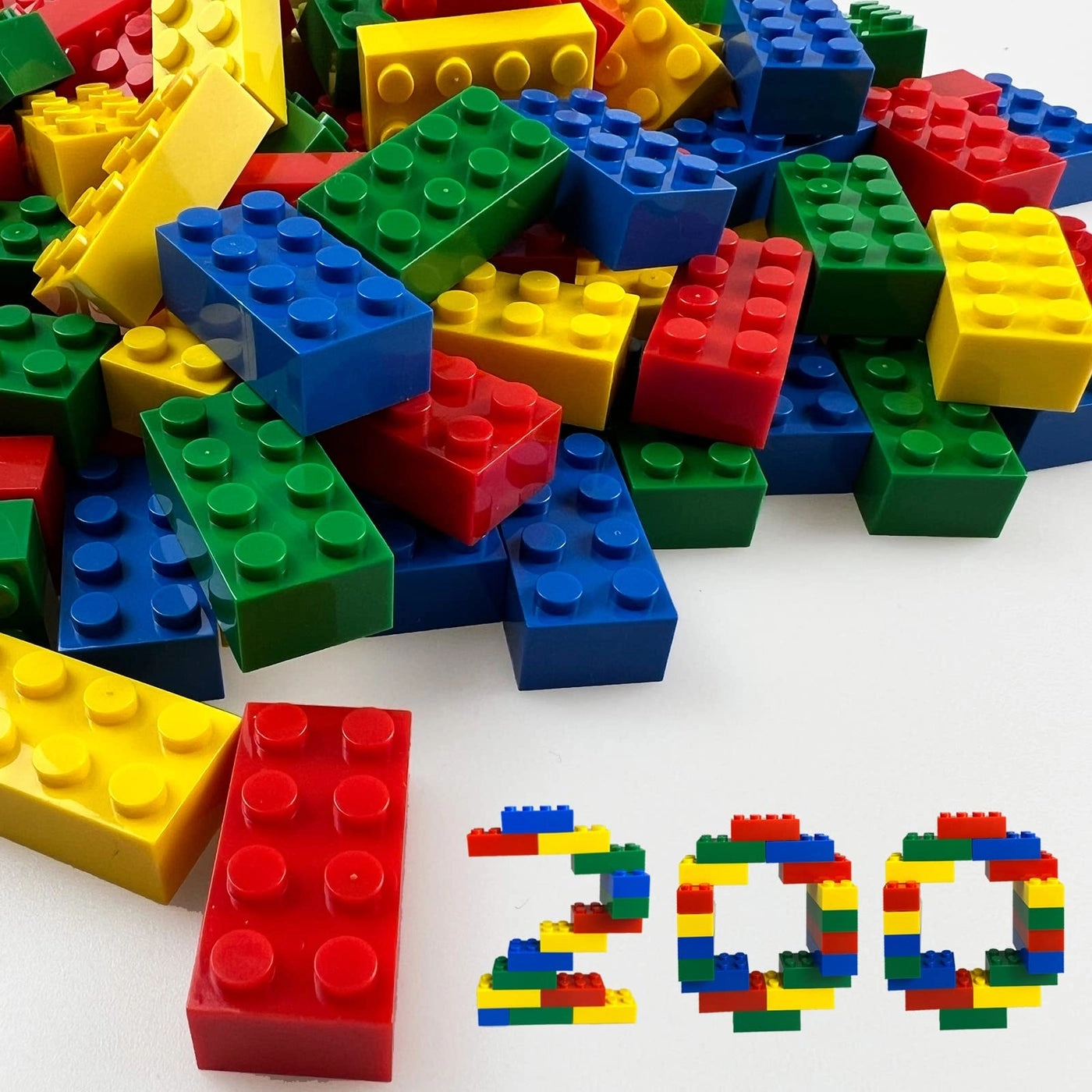 HUIZDQ Building Bricks - 200pcs