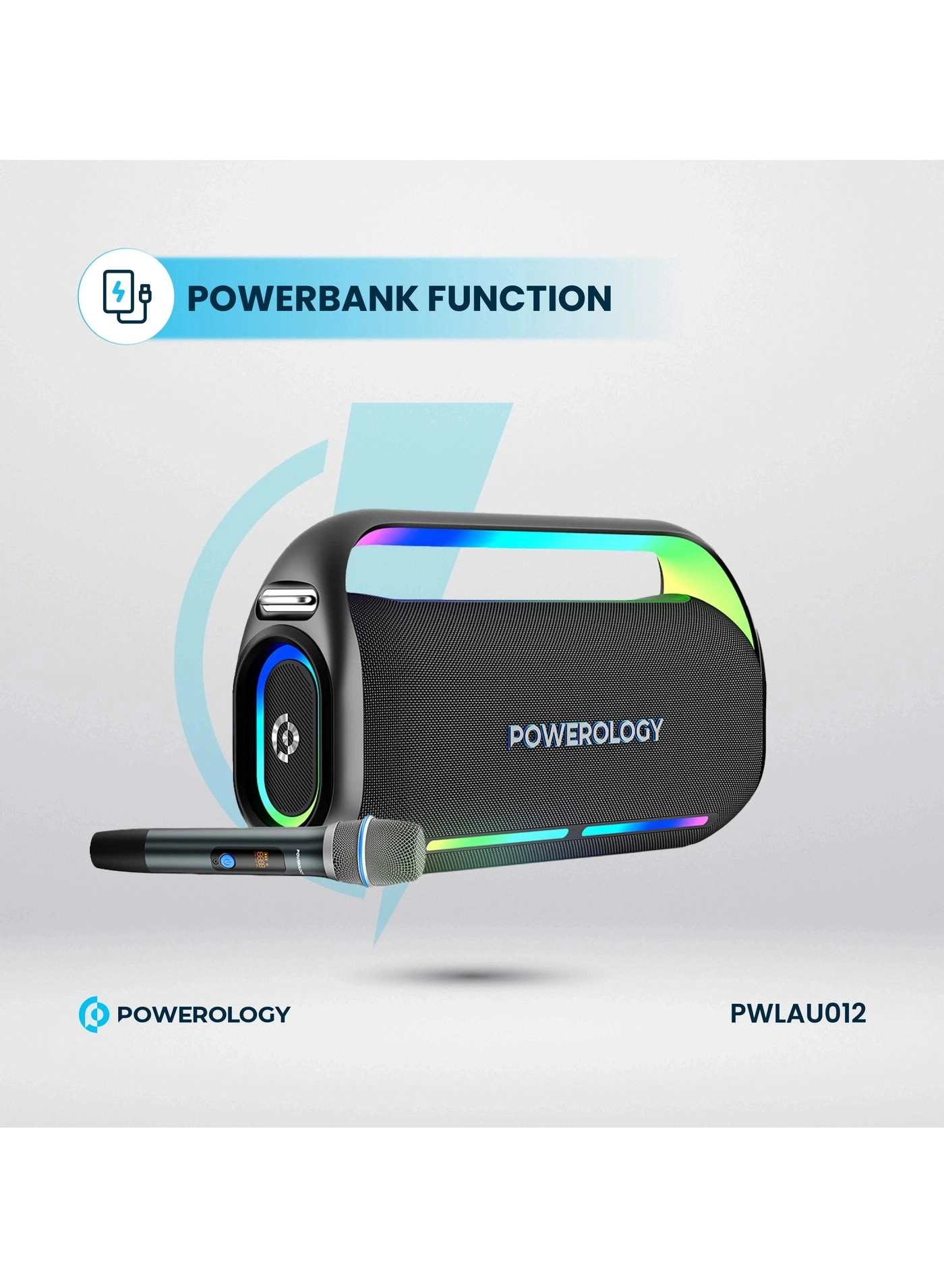 TWS Karaoke Speaker - Wireless Microphone 256GB 150W