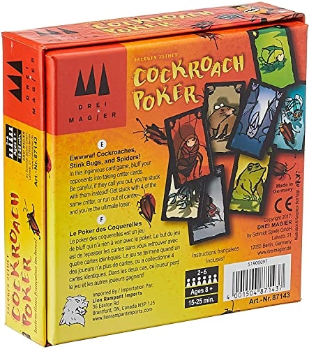 Cockroach Poker - Card Game