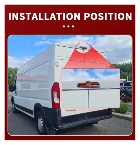 Brake Light Reverse Camera - Night vision Wire