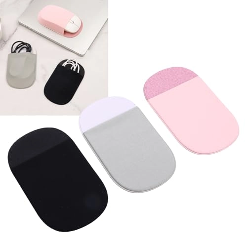 Mouse Pouch - 3Pcs Black Silver Roseate