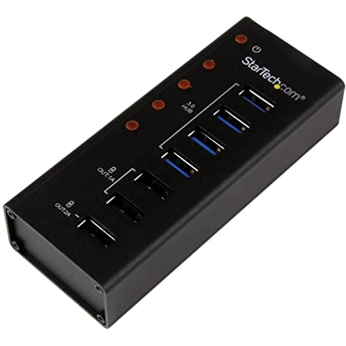 4-Port USB 3.0 SuperSpeed Hub - 5Gbps Powered
