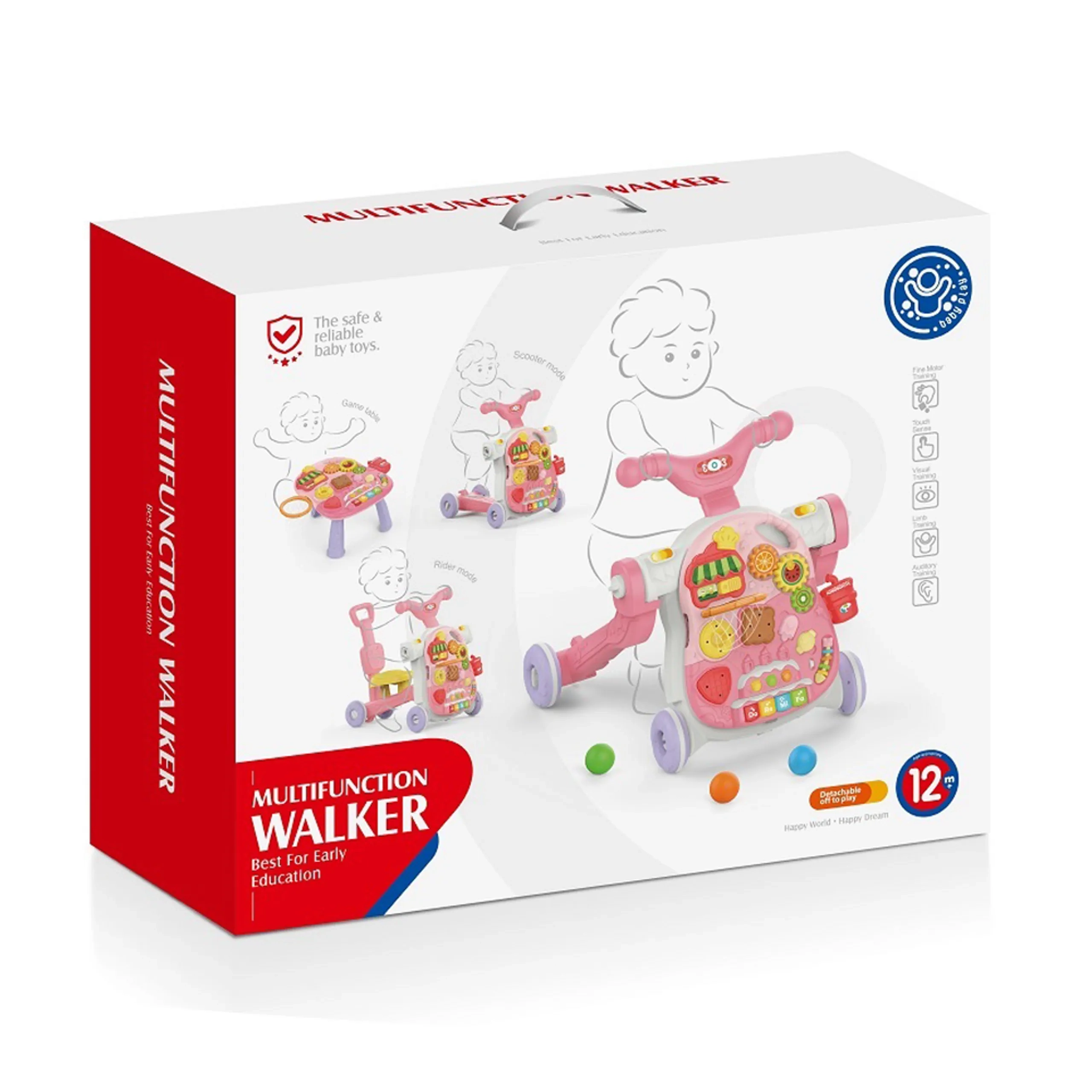Eden 5 In 1 - Multifunctional Baby Walker 6 months