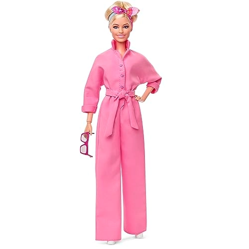 Margot Robbie Collector Doll - Bubblegum Pink Jumpsuit Messy Updo Ages 3+