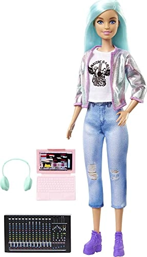 Career of the Year Music Producer Doll - 12-in Blue Hair Ages 3+