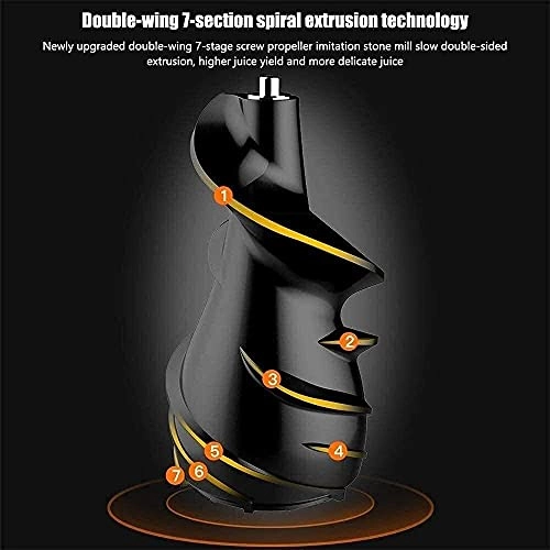 Slow Masticating Juicer - Cold Press Portable