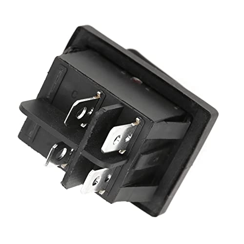 4 Pin 2 Position ON-OFF Rocker Switch - 4 pcs