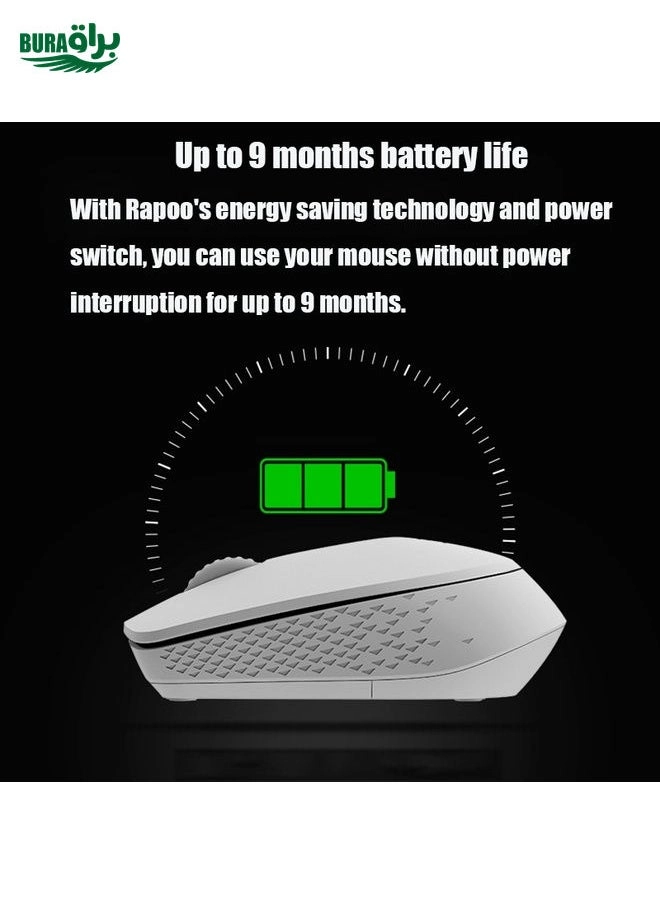 M100 Mouse - Wireless/USB/Bluetooth