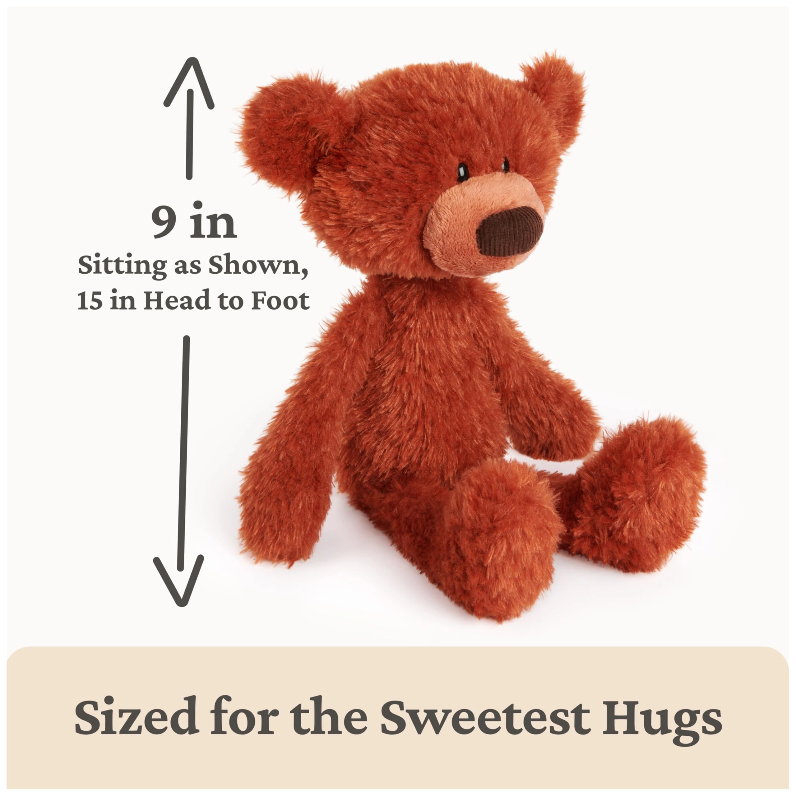Toothpick Bear - Pumpkin Pie 15"