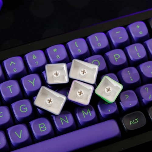 Dye Sub PBT Keycap Set - MOA Profile Round