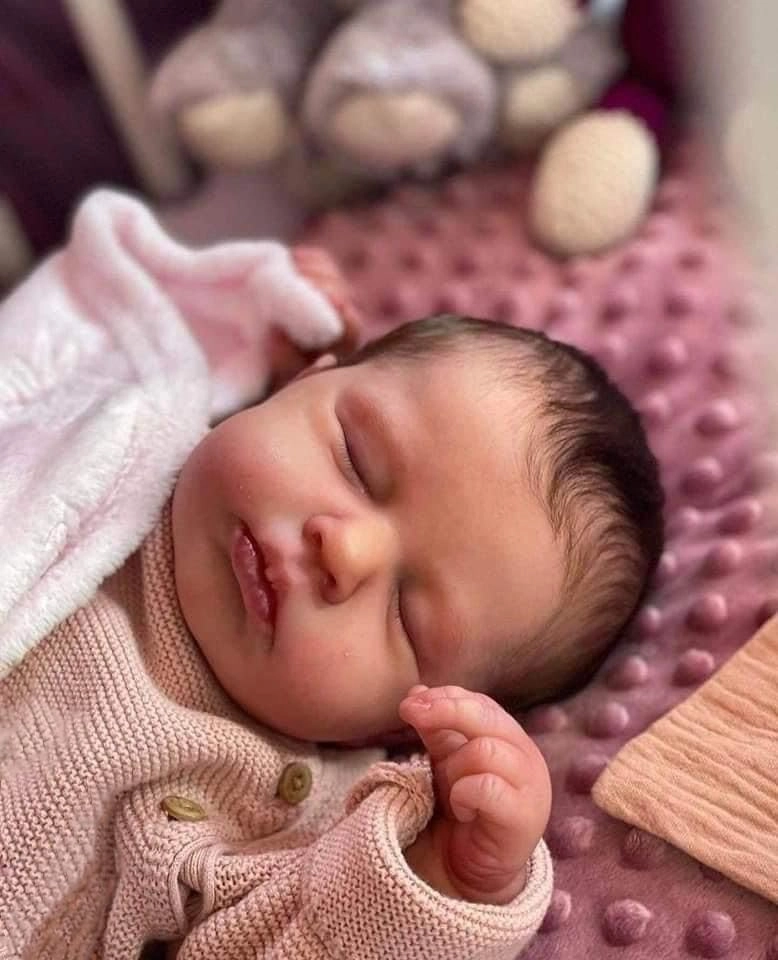 Reborn Baby Doll - 20 Inch Silicone Vinyl Girl Ages 3+
