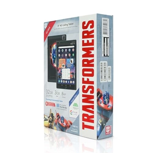 Transformers 4G Calling Tablet - 32GB 8"