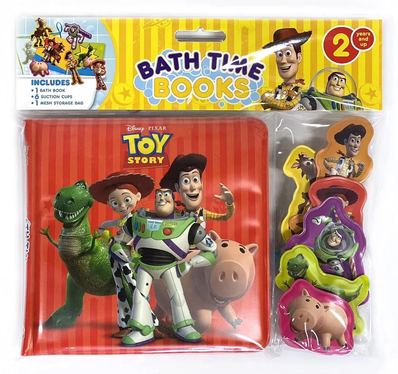 Phidal Toy Story Bath Time Books - Waterproof 6 Pages