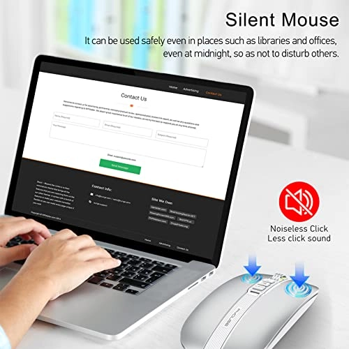 Weless Silent Charging Mouse - Wireless