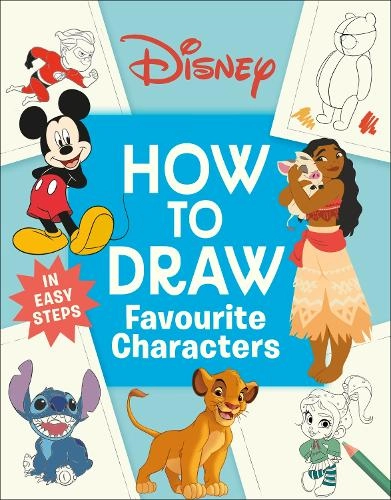 Dorling Kindersley Ltd How To Draw Favourite Characters - 144 pages