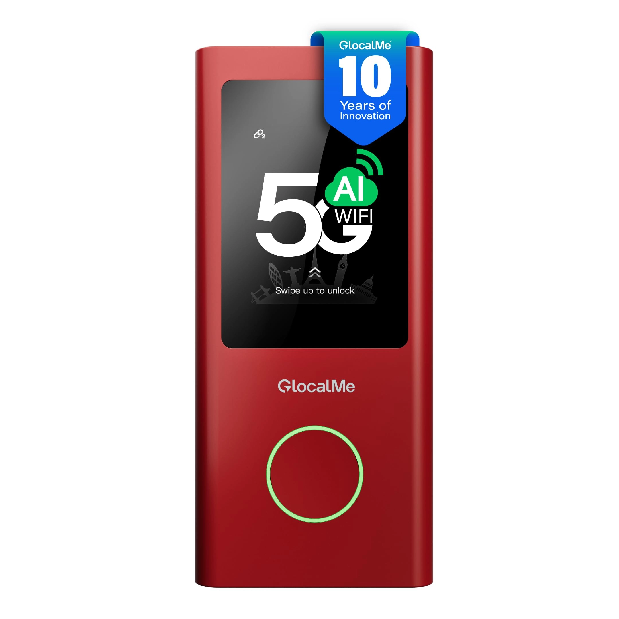GlocalMe Numen Air - 5G 802.11a 2.5Gbps