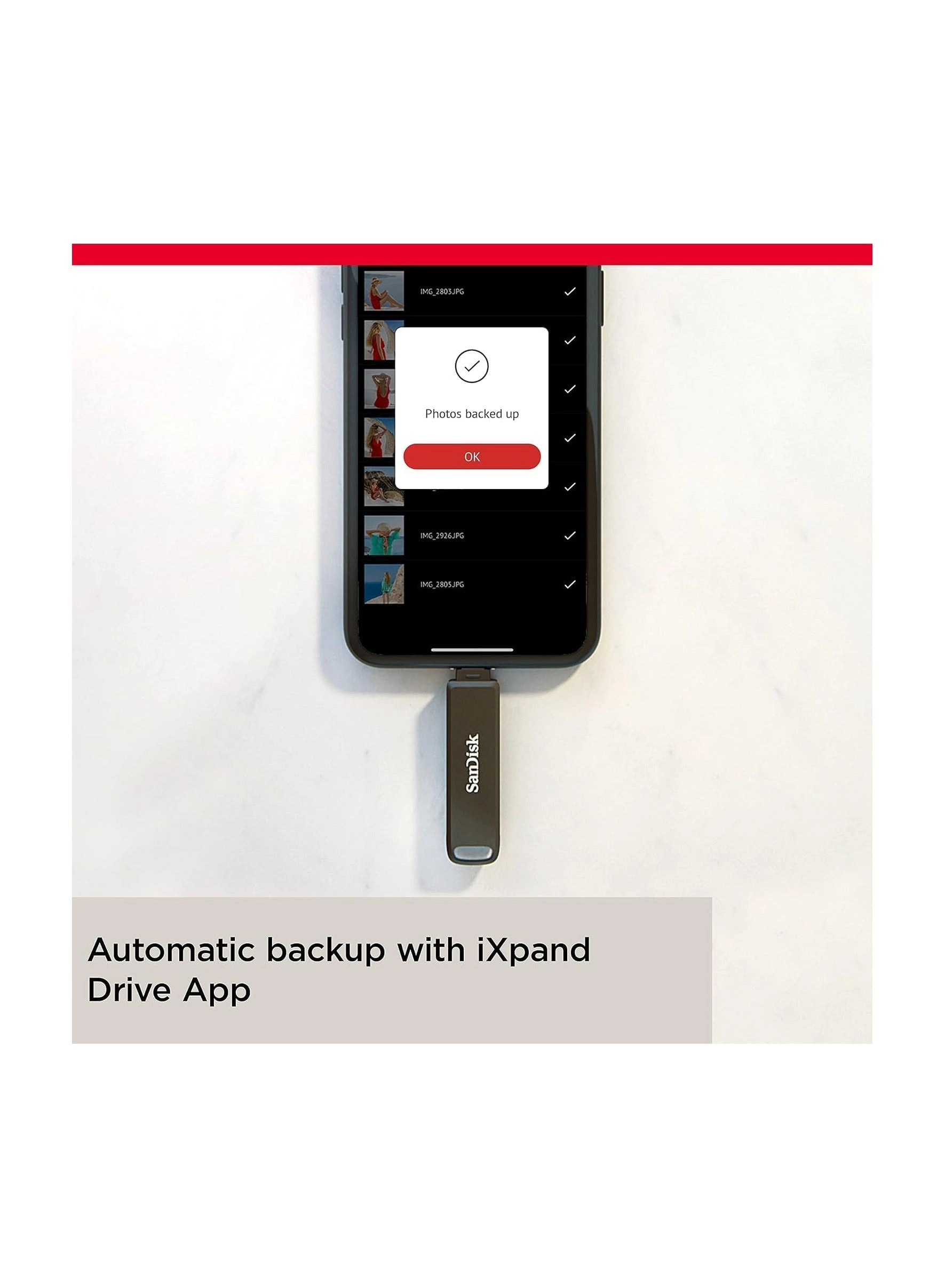 iXpand Flash Drive Luxe - USB 3.0 512 GB USB-C + Lightning