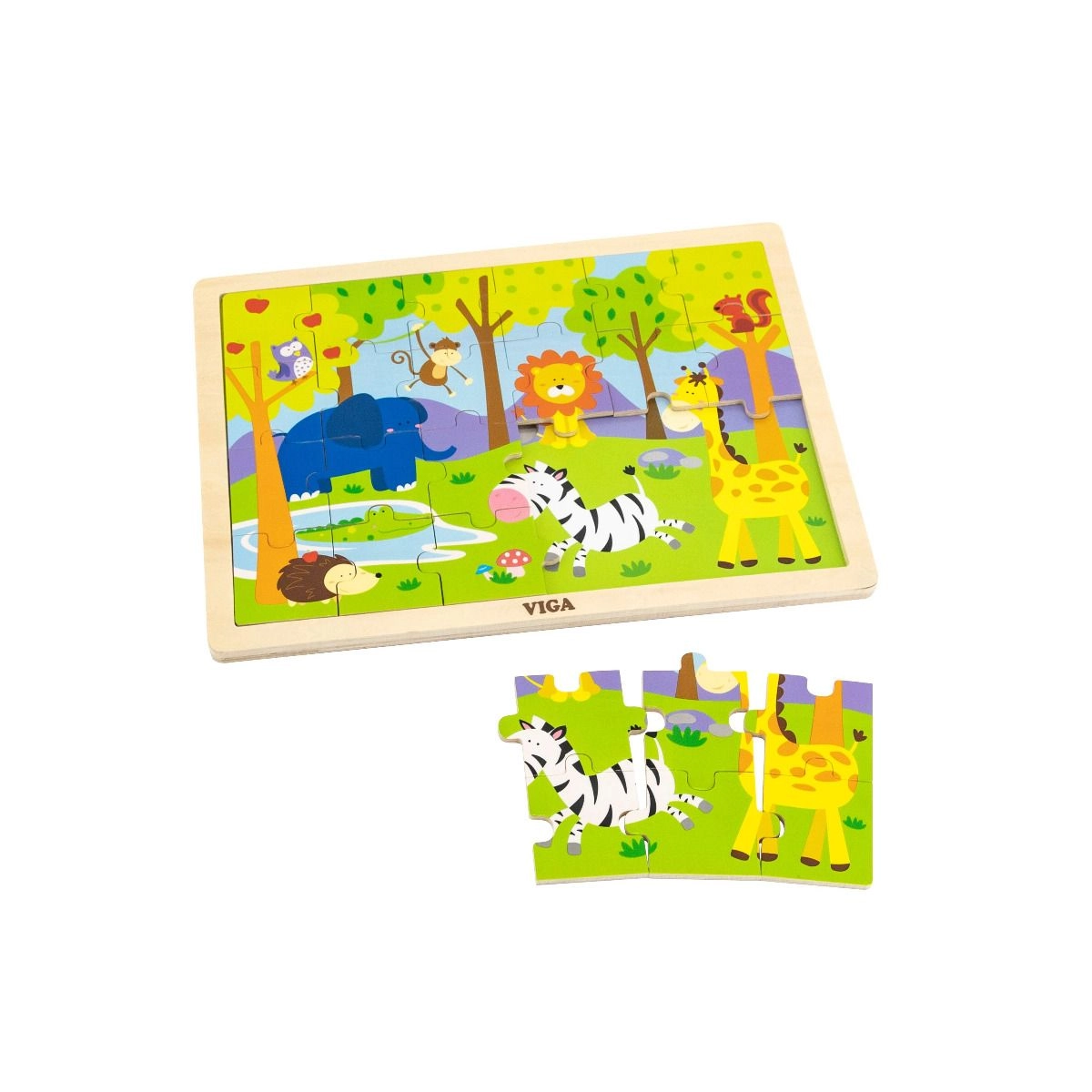 Puzzle - Safari - 3+ 24 pieces