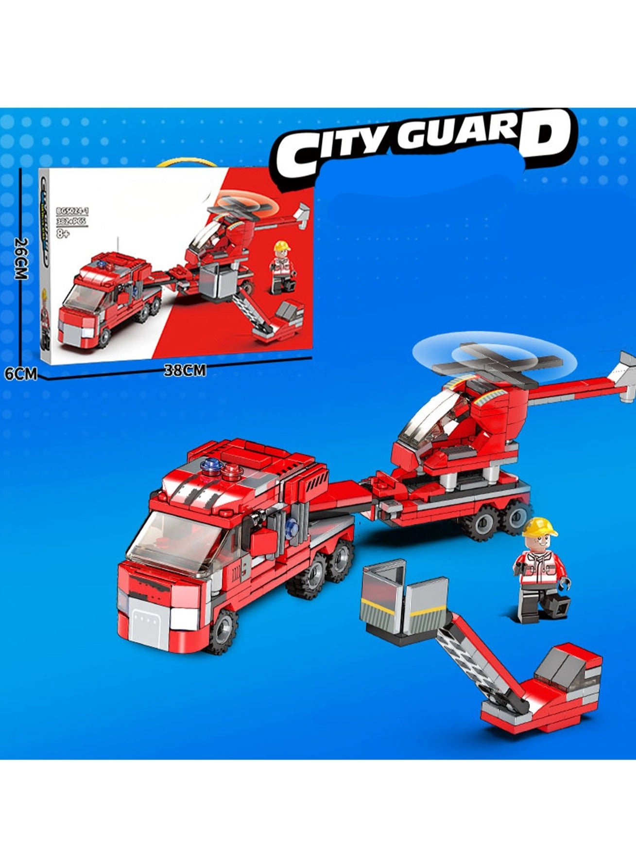 Fire Rescue Team 382 - Particle Assembly Set