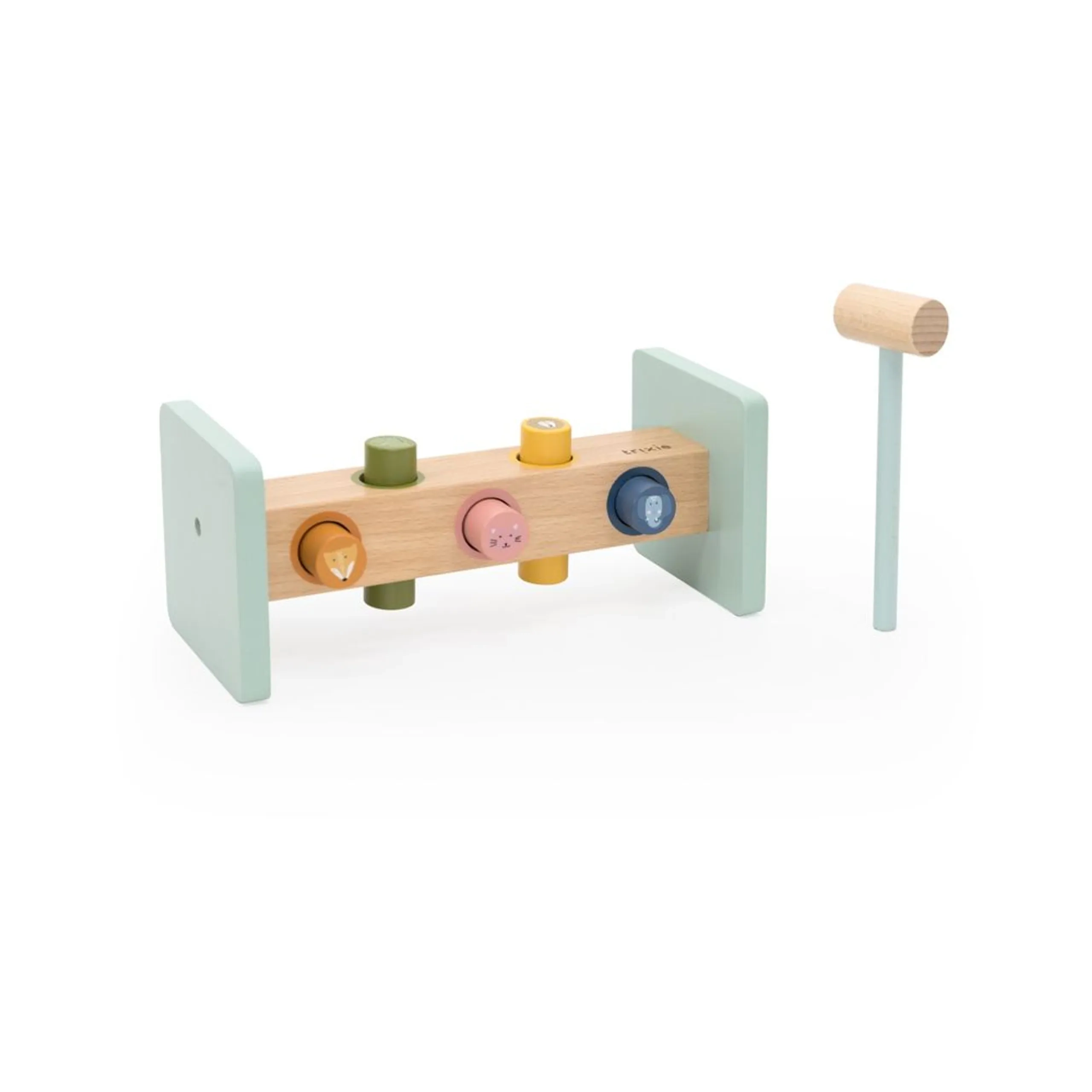 Wooden Hammer Bench Toy - Suitable for 18 months and above