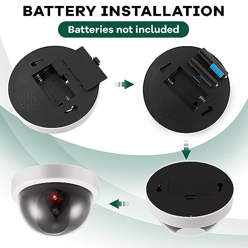 Dummy Security Camera - Indoor Outdoor Pack