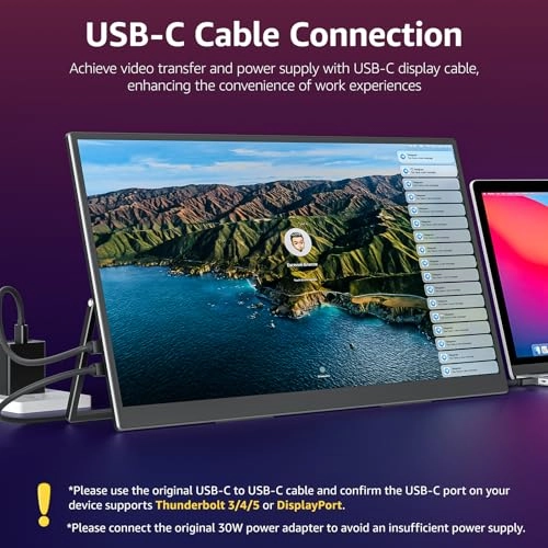 Portable Monitor - Y185LS 1920x1080 18.5 Inches