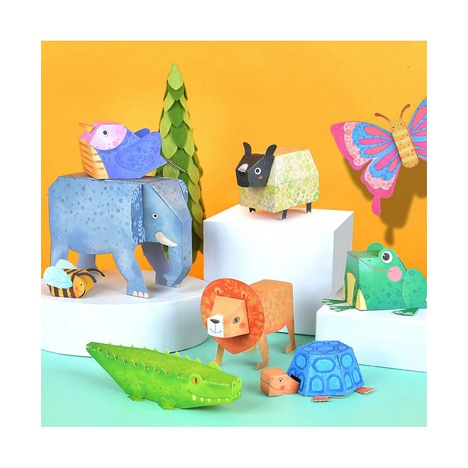 Origami Paper Animals - 5+ years 10 pcs