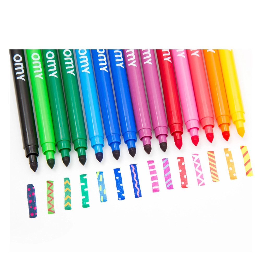 Washable Felt Pen - 16pcs