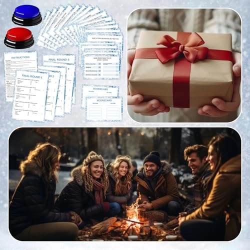 Winter Friendly Feud Game Set - Abkhazian 12 years and up 32 Pcs