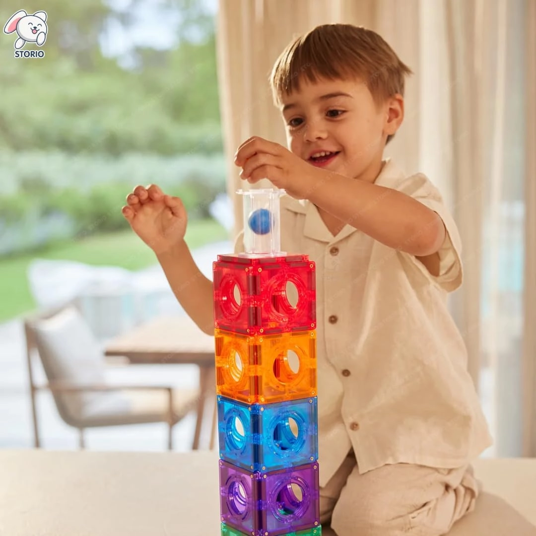 Magnetic Tiles - Basic Blocks 45 pcs