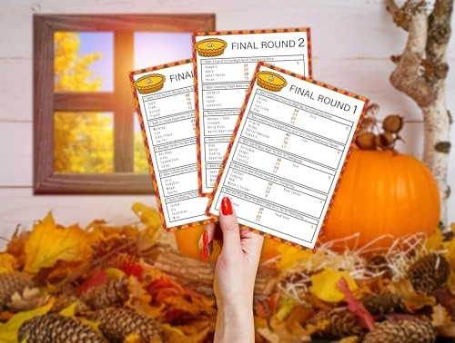 Thanksgiving Friendly Feud Game - 15 years and up 12 Question Cards and 3 Quick Fire Final Rounds Cards (02)