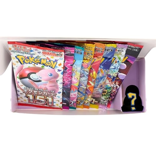 Pokémon Booster Packs - Japanese 8pcs - 52 Cards Bundle