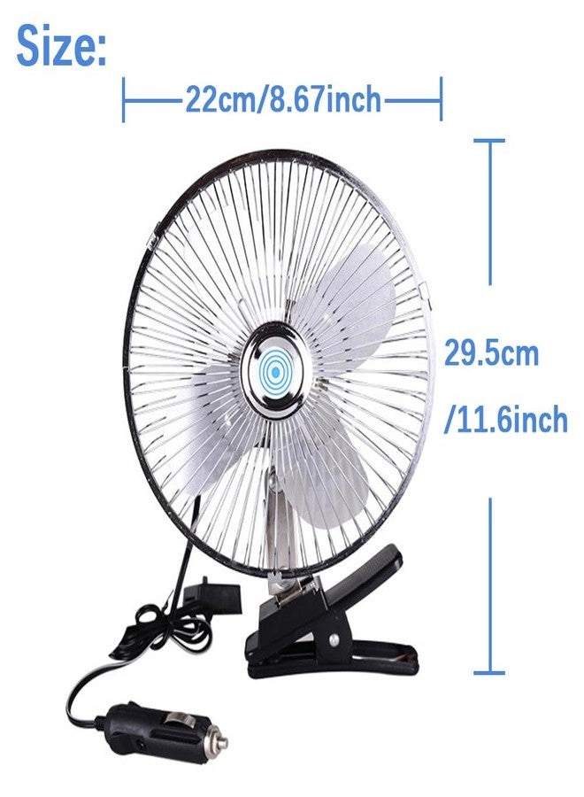 Car Clip Fan - Car 8 inch