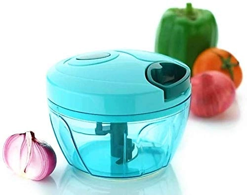 BINLY Manual Food Chopper - Pull String Stainless Steel Blades