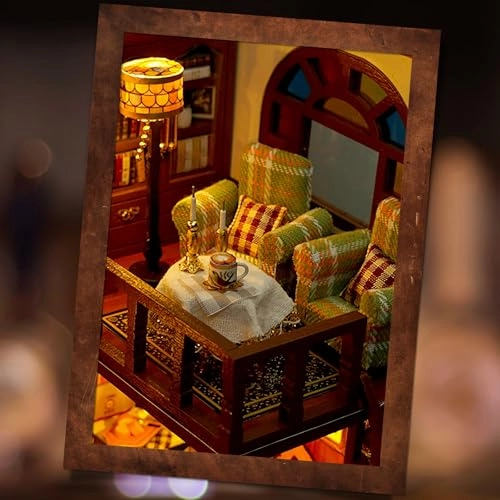 Miniature Dollhouse Kit - DIY Assembly Required