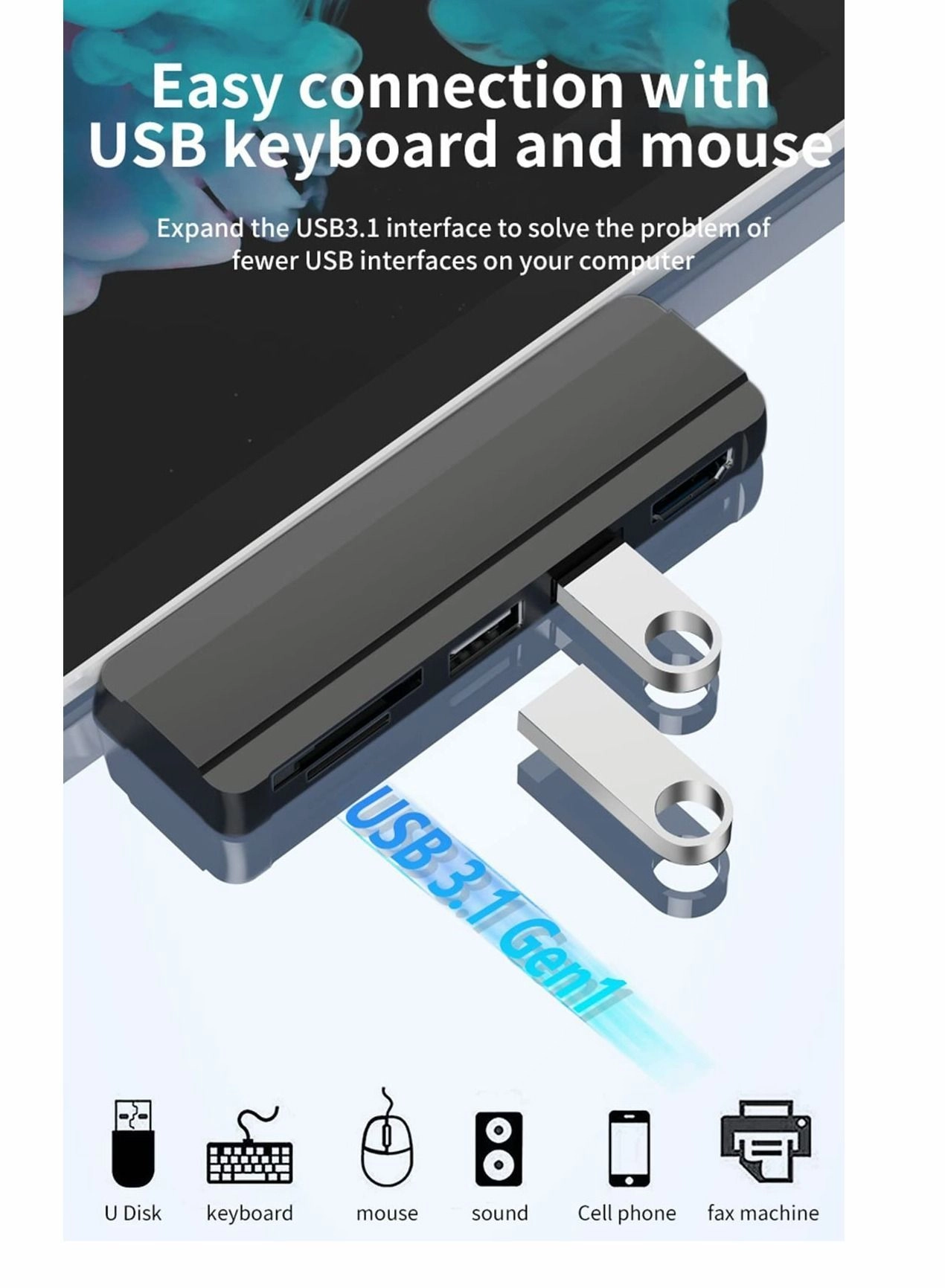 Docking Station - USB 3.0 x2 4K HDMI