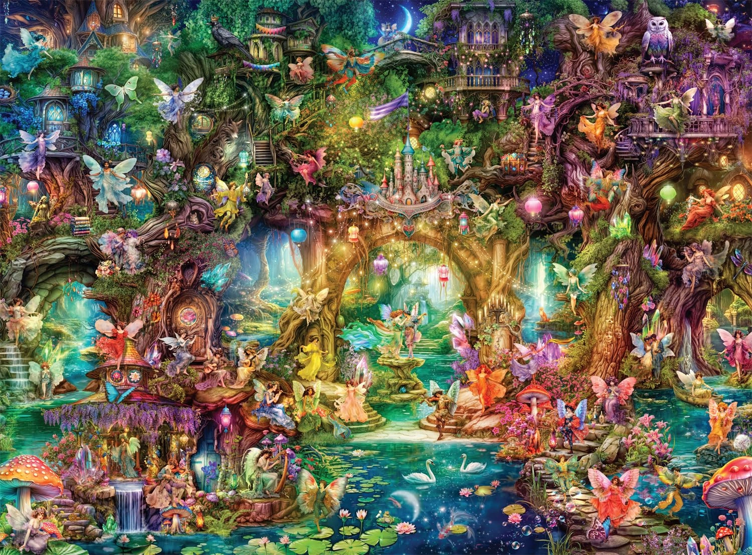 Buffalo Games Aimee Stewart - The Butterfly Ball Puzzle - 1000 pcs