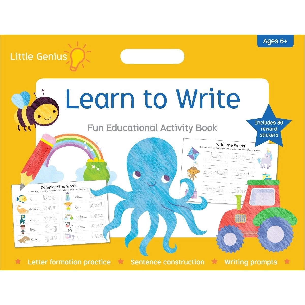 Edu Fun Little Genuis Pad Learn To Write - 6+