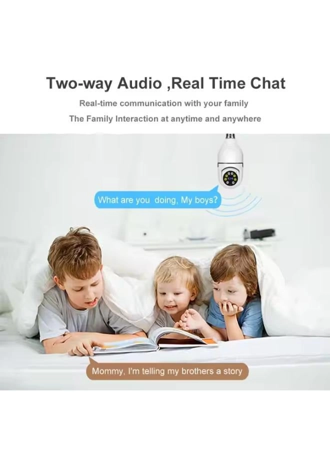 Camera Hub Light Bulb Camera