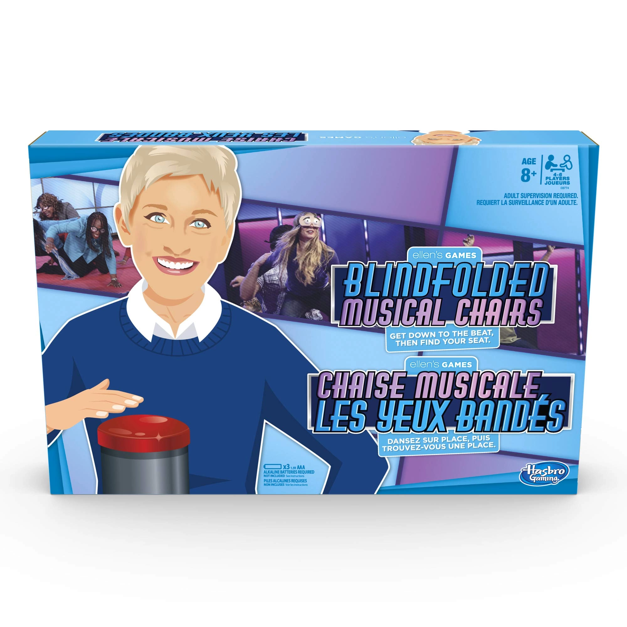 Hasbro Blindfolded Musical Chairs - Ages 10 and up