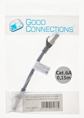 SmartFLEX Cat.6A Patch Cable - 0.15 m