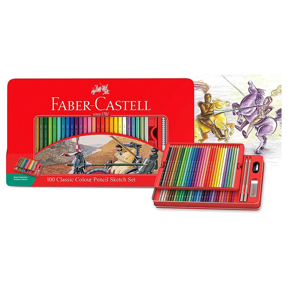 Classic Sketch Coloured Pencils - 100