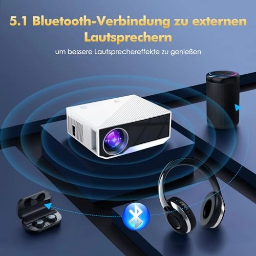 Mini Projector B0FQBYPRVM 18000 Lumens